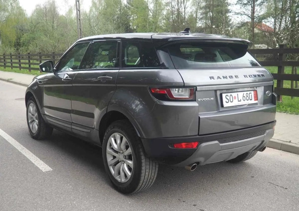 Land Rover Range Rover Evoque cena 73900 przebieg: 150410, rok produkcji 2016 z Strzelno małe 781